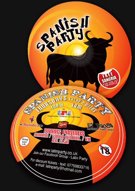 Spanish Party Flyer